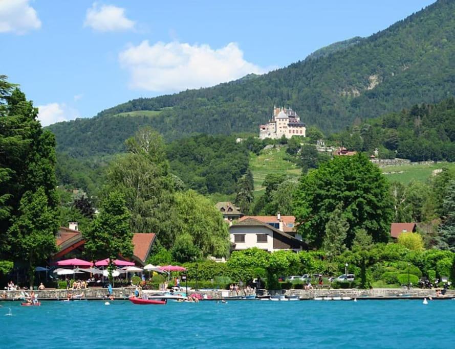 Charmant Appartement Lac D'Annecy / Ski - 6 Pers Menthon-Saint-Bernard Exteriér fotografie
