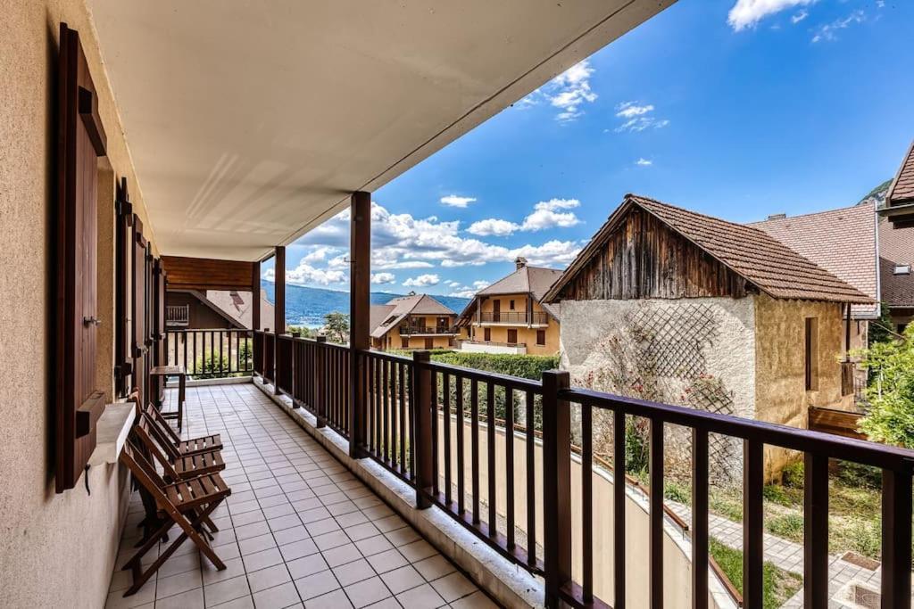 Charmant Appartement Lac D'Annecy / Ski - 6 Pers Menthon-Saint-Bernard Exteriér fotografie